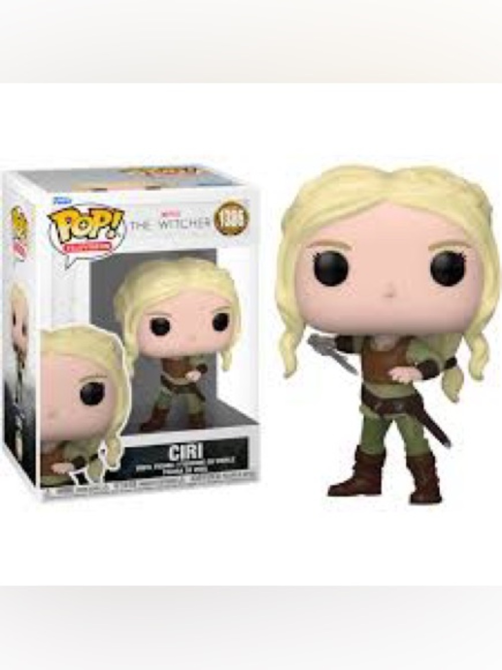 Funko POP! Television The Witcher Ciri Vinyl Figure (#1319) flaw